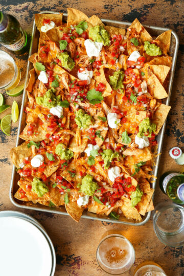 Instant Pot Chicken Nachos