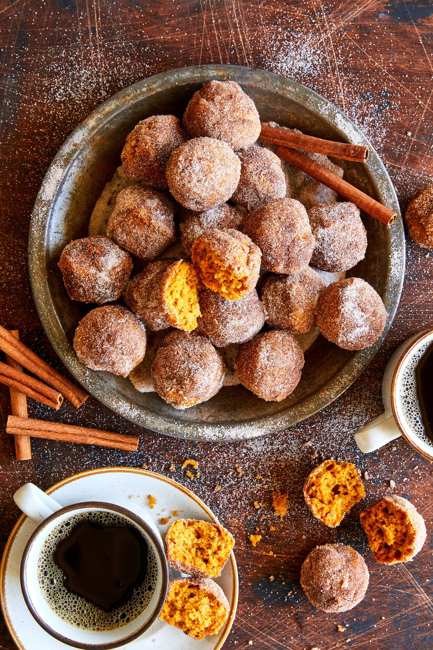 Pumpkin Donut Holes