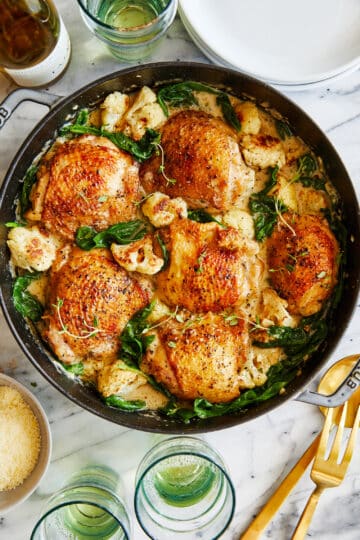 Creamy Chicken and Cauliflower