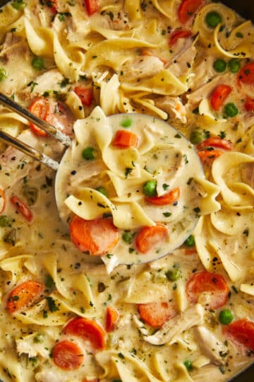 Creamy Chicken Noodle Soup
