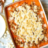 Instant Pot Sweet Potato Casserole