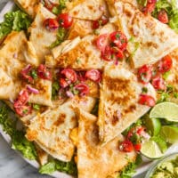 Easy Chicken Quesadillas