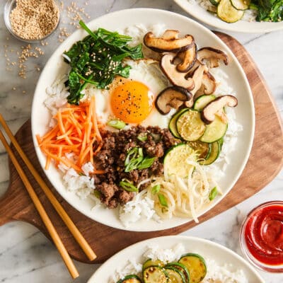 Quick Korean Bibimbap
