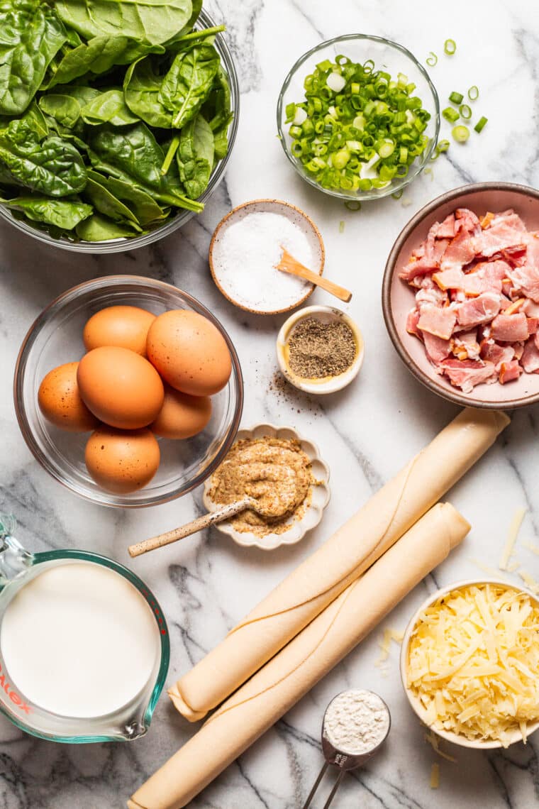 easy quiche ingredients